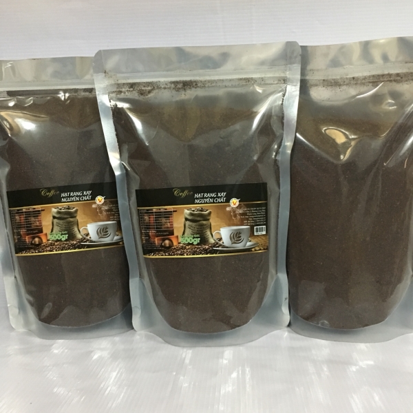 Cà phê rang xay nguyên chất - Nông Sản Quân Đạt - Công Ty TNHH SX TM DV Quân Đạt